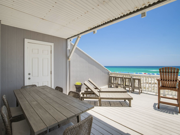 Oceanfront Townhome in Destins Gated Gulf Front South Bay Community